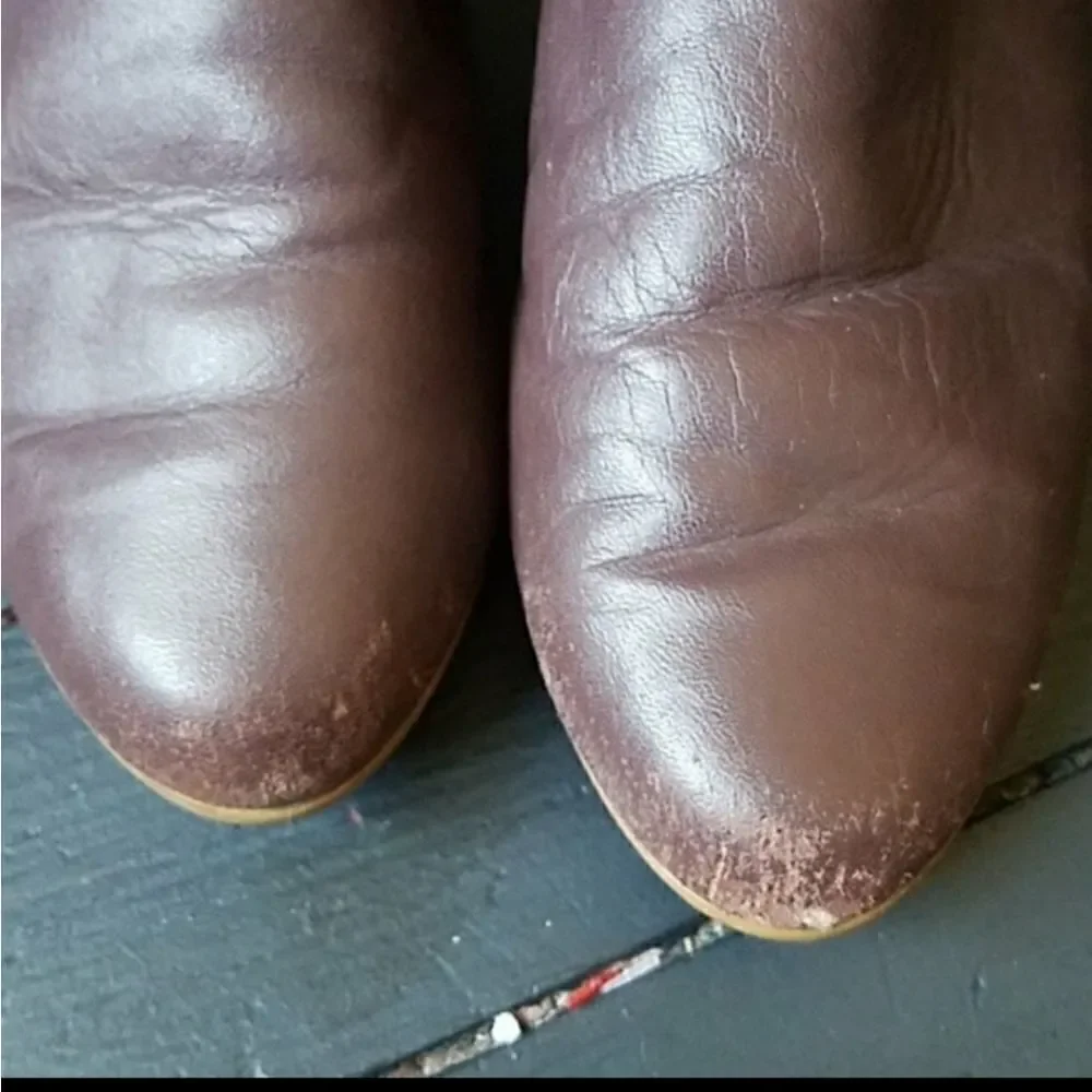DeX leather boots